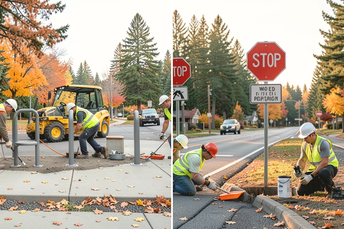 Landslide Debris Removal in Monroe, Snohomish County, WA - Coordinate with geotechnical and public works staff to confirm slope stability