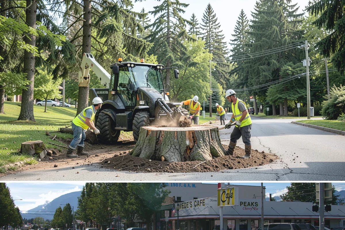 Landslide Debris Removal in North Bend, King County, WA - Slide activity intensifies from December through March as prolonged rainfall saturates hillside soils across the region.