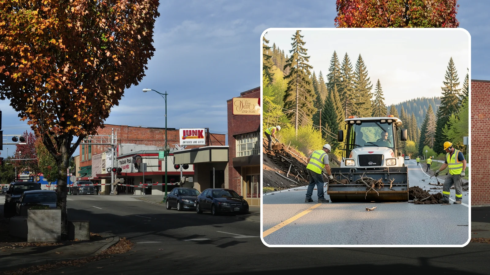 Landslide Debris Removal in Puyallup, Pierce County, WA - Safe removal of slide material from roads, trails, and public sites following slope failures in hillside communities.