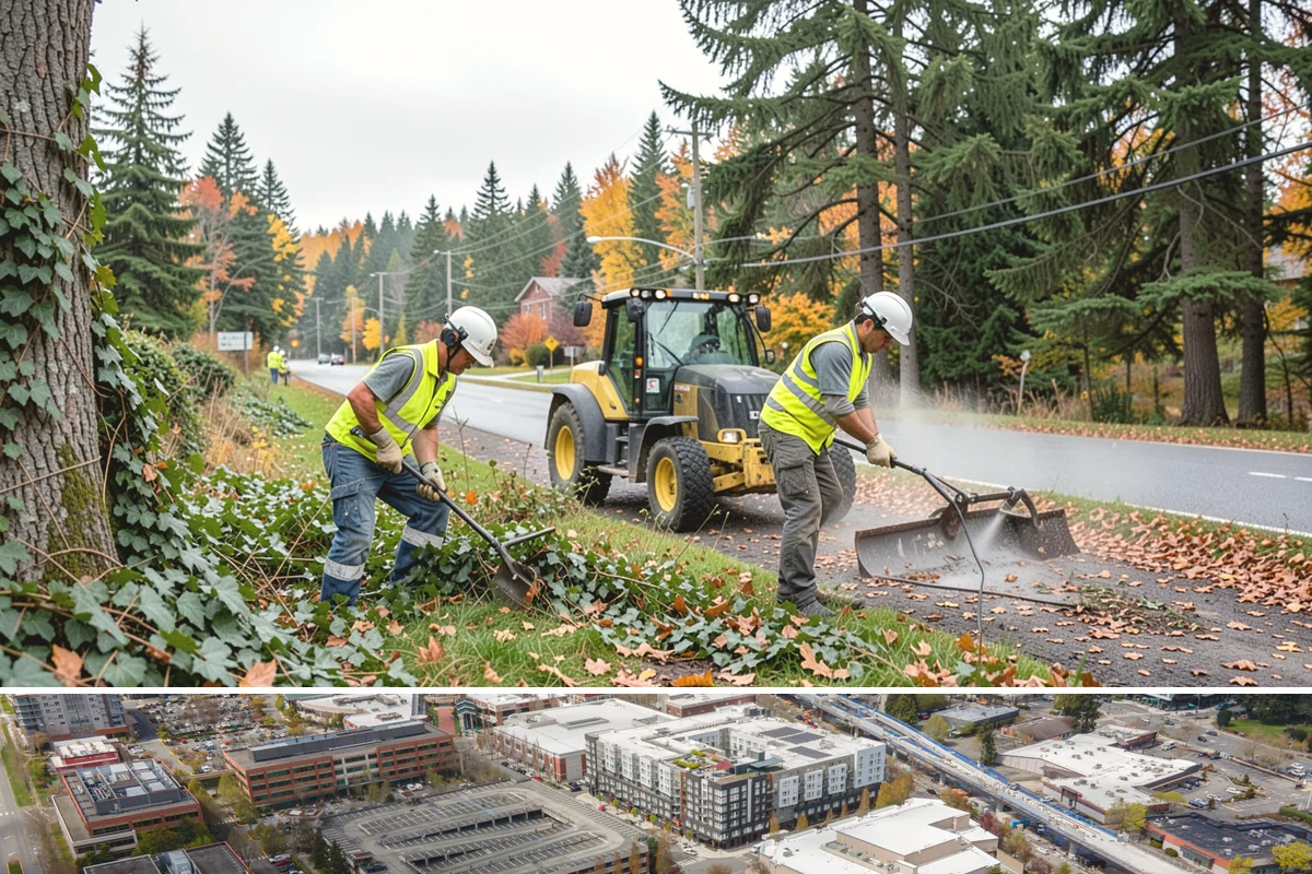 Landslide Debris Removal in Redmond, King County, WA - Slide activity intensifies from December through March as prolonged rainfall saturates hillside soils across the region.