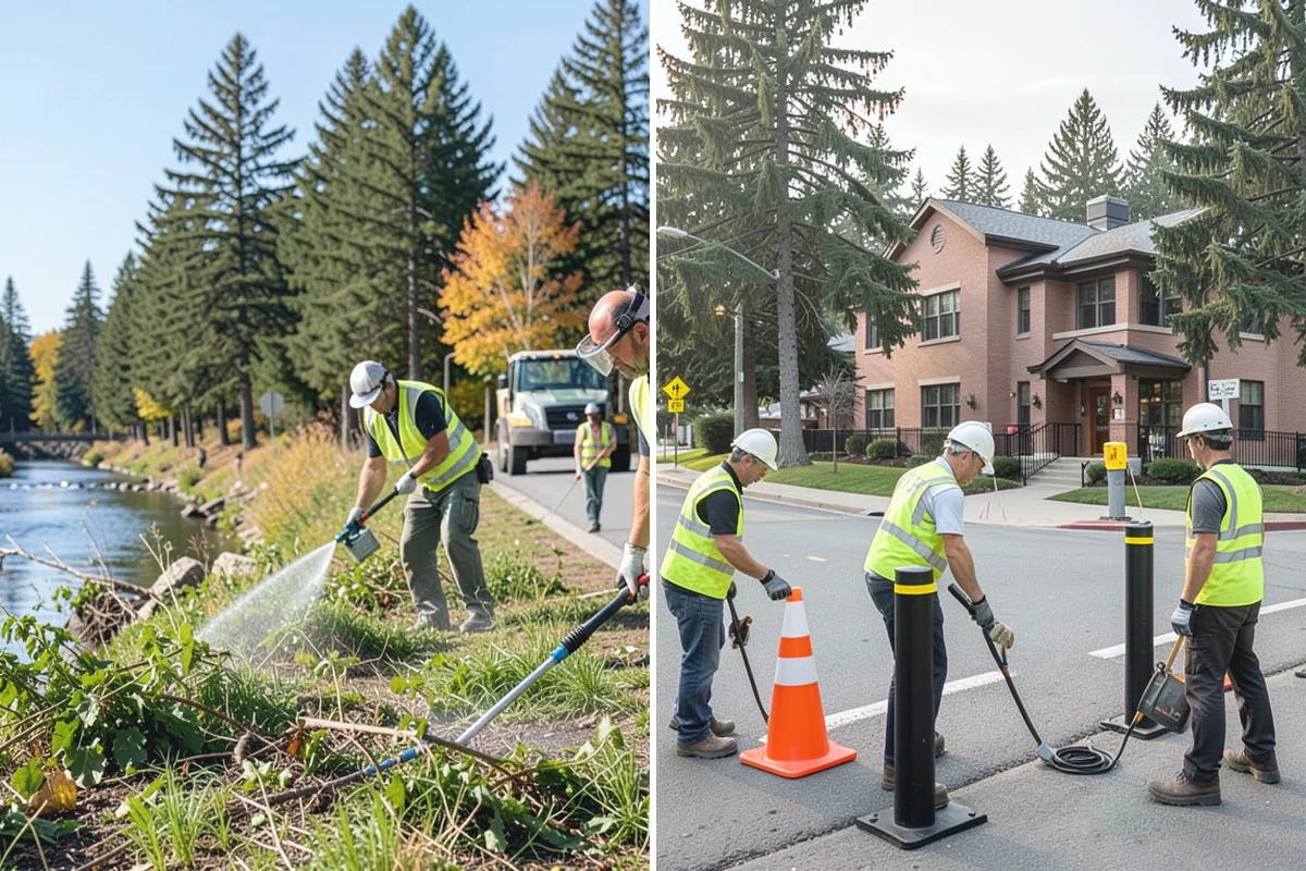 Landslide Debris Removal in Renton, King County, WA - Coordinate with geotechnical and public works staff to confirm slope stability