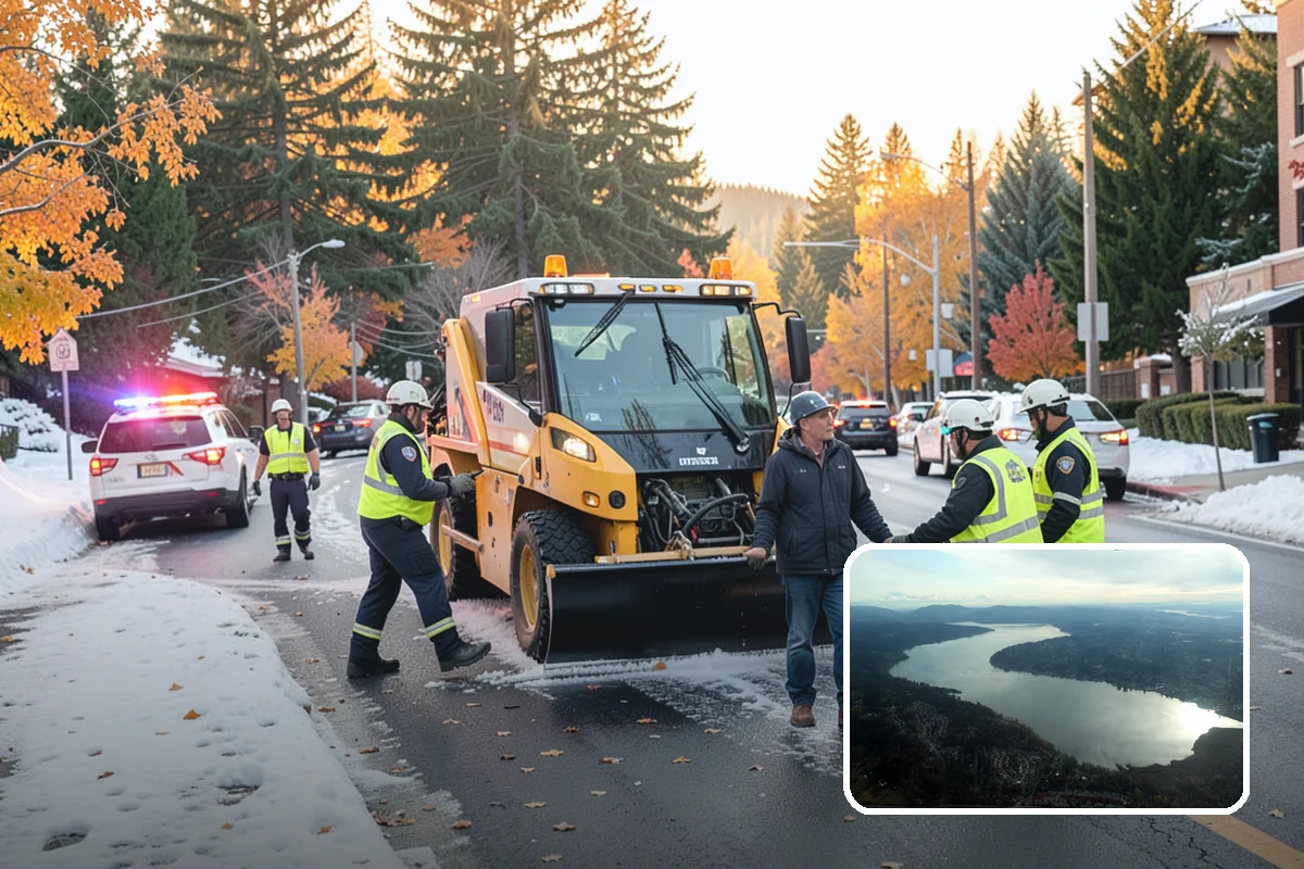 Landslide Debris Removal in Sammamish, King County, WA - Reopens buried access routes with slope-instability precautions in place