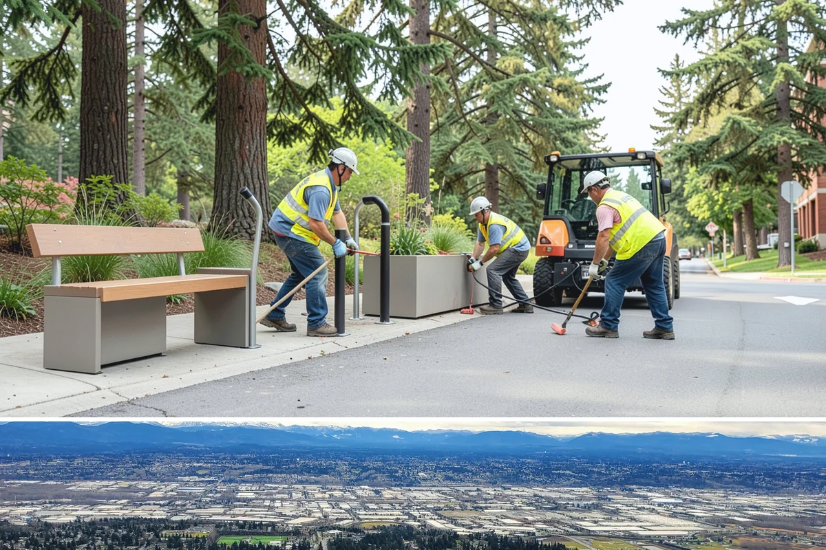 Landslide Debris Removal in SeaTac, King County, WA - Slide activity intensifies from December through March as prolonged rainfall saturates hillside soils across the region.