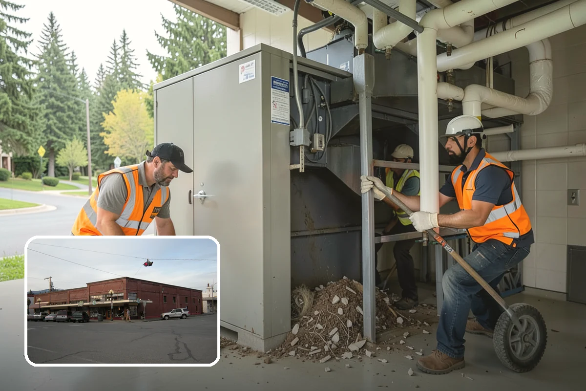 Landslide Debris Removal in Sedro-Woolley, Skagit County, WA - Reopens buried access routes with slope-instability precautions in place