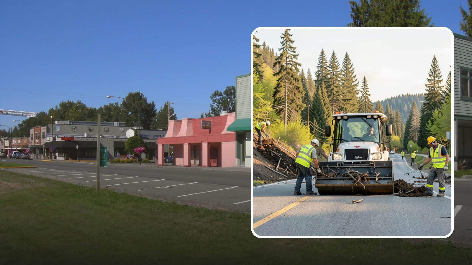 Landslide Debris Removal in Snoqualmie, King County, WA - Safe removal of slide material from roads, trails, and public sites following slope failures in hillside communities.