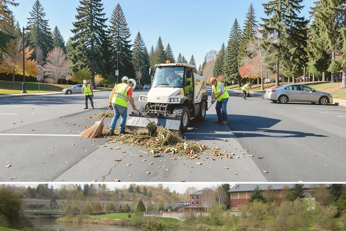 Landslide Debris Removal in Tukwila, King County, WA - Slide activity intensifies from December through March as prolonged rainfall saturates hillside soils across the region.