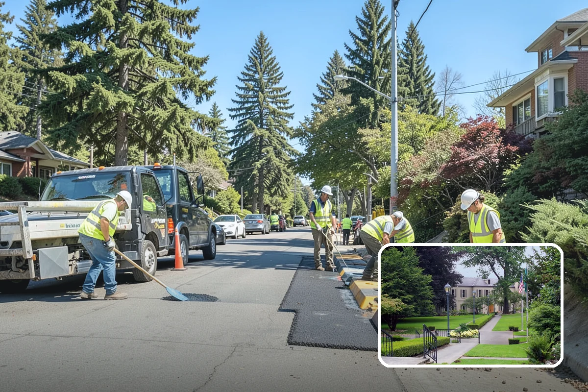 Landslide Debris Removal in Woodinville, King County, WA - Reopens buried access routes with slope-instability precautions in place