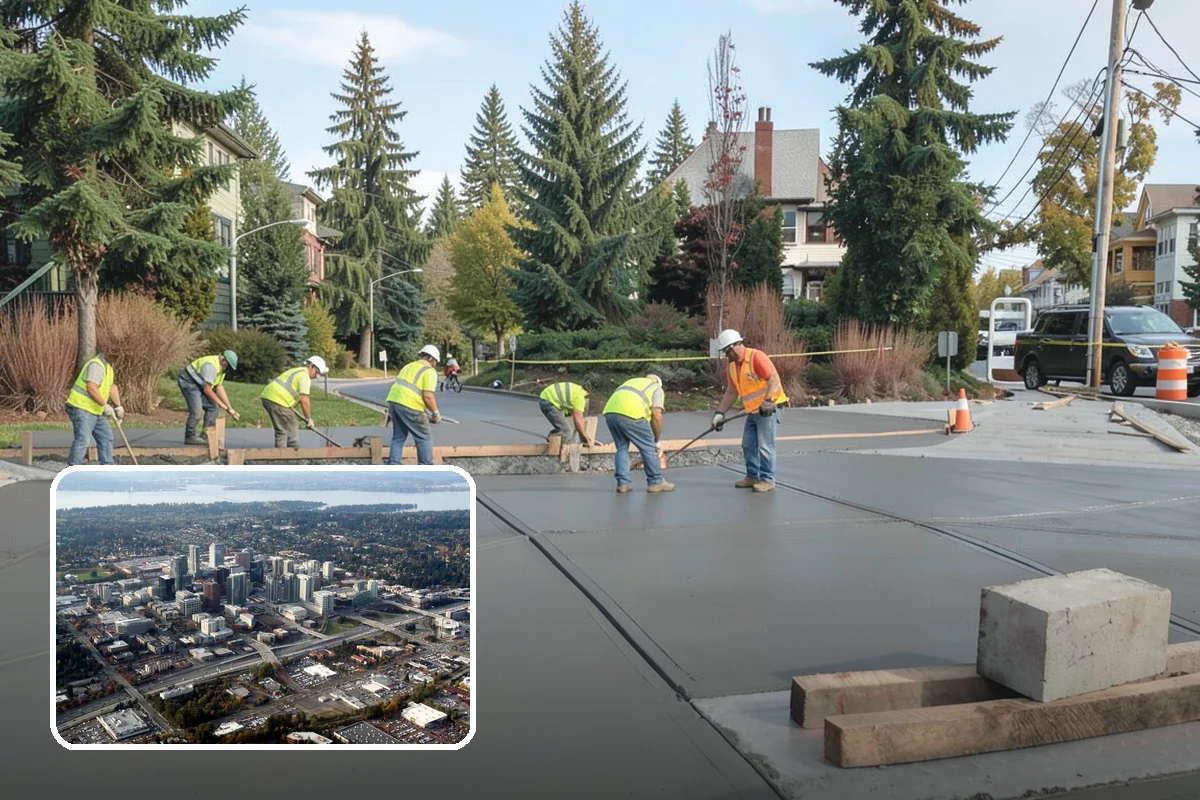 Leaf Collection in Bellevue, King County, WA - Clear gutters and catch basins