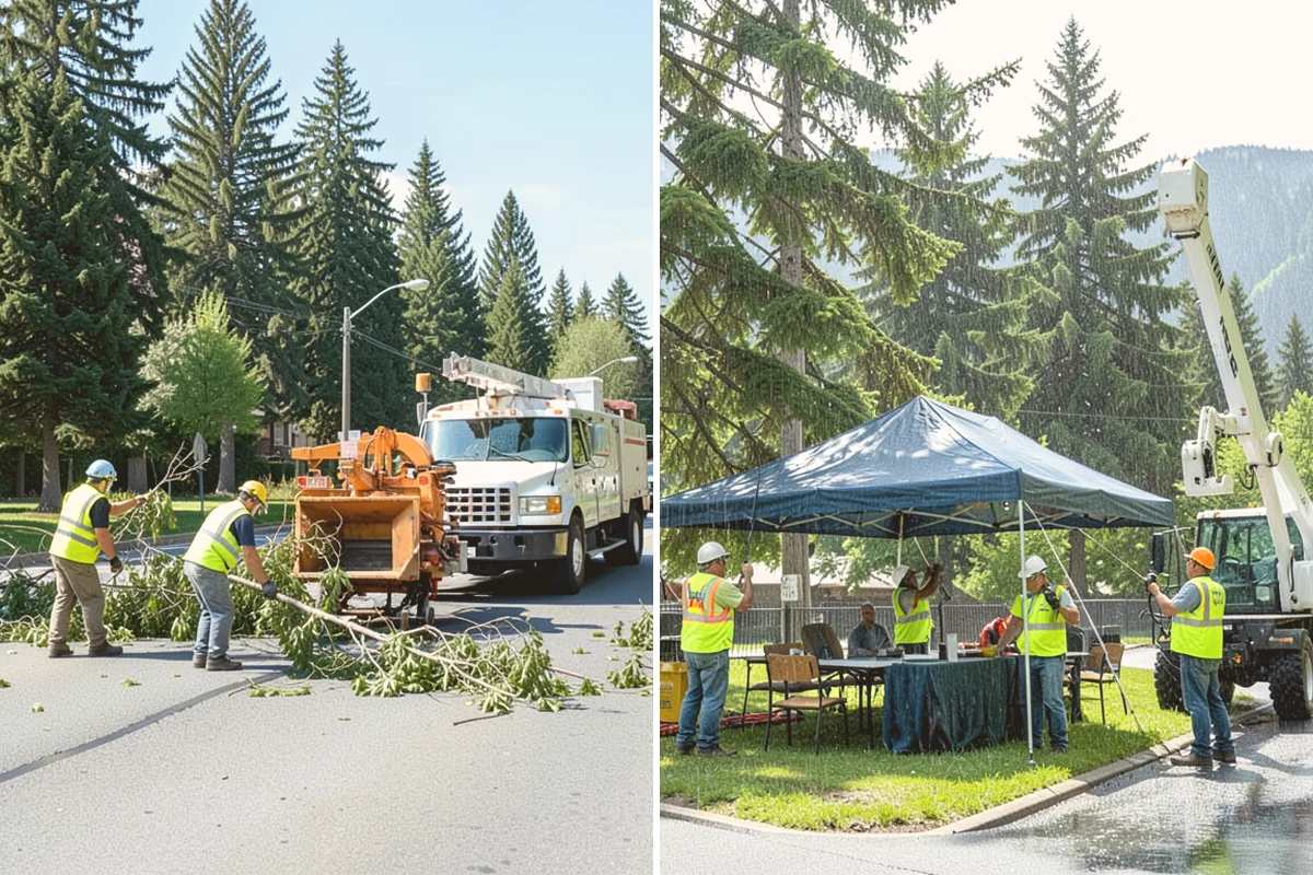 Leaf Collection in Bothell, King County, WA - Set collection routes for the leaf season