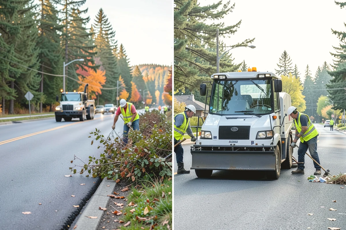 Leaf Collection in Burien, King County, WA - Set collection routes for the leaf season