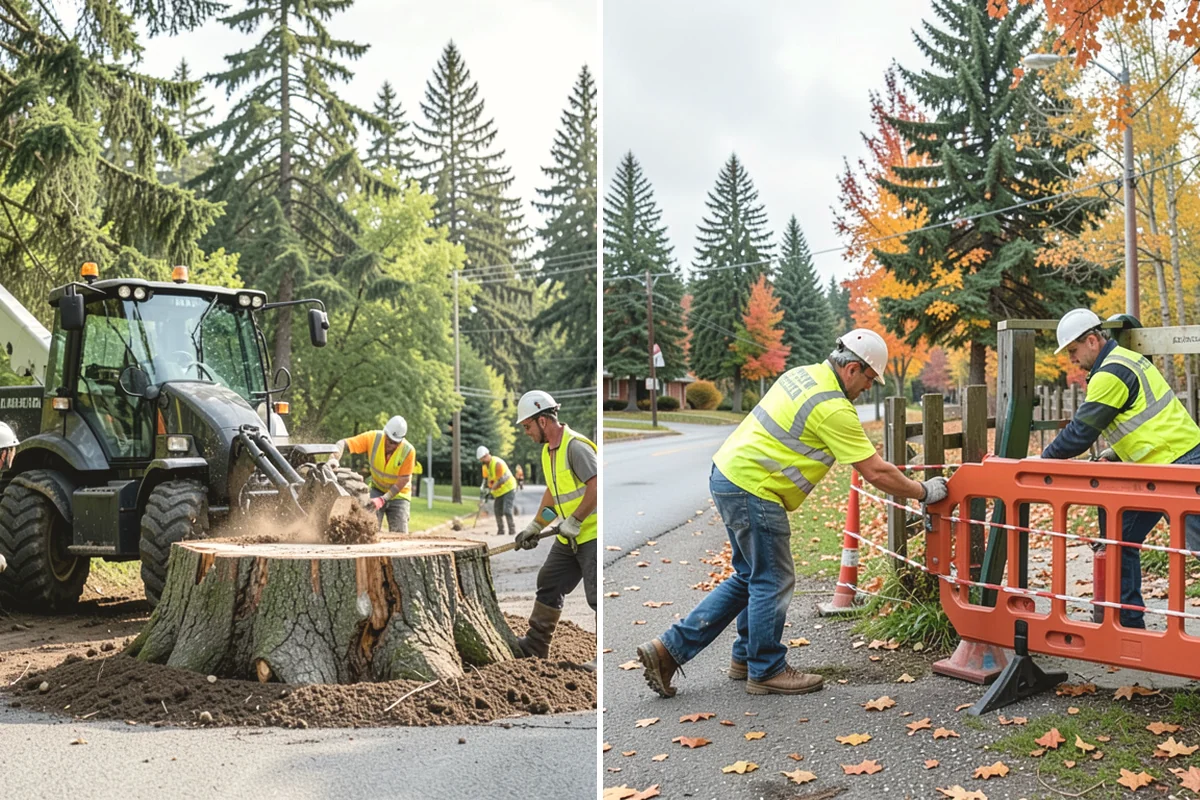 Leaf Collection in Carnation, King County, WA - Set collection routes for the leaf season