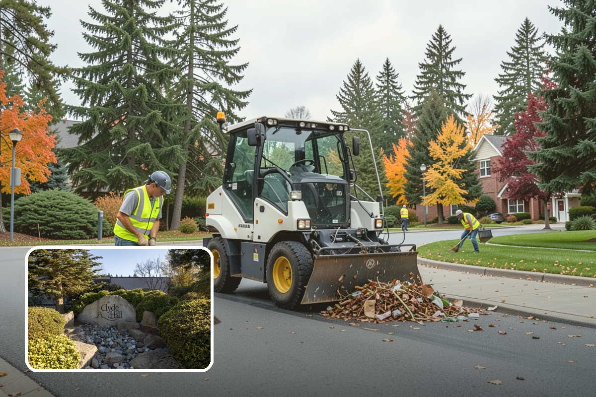 Leaf Collection in Clyde Hill, King County, WA - Clear gutters and catch basins