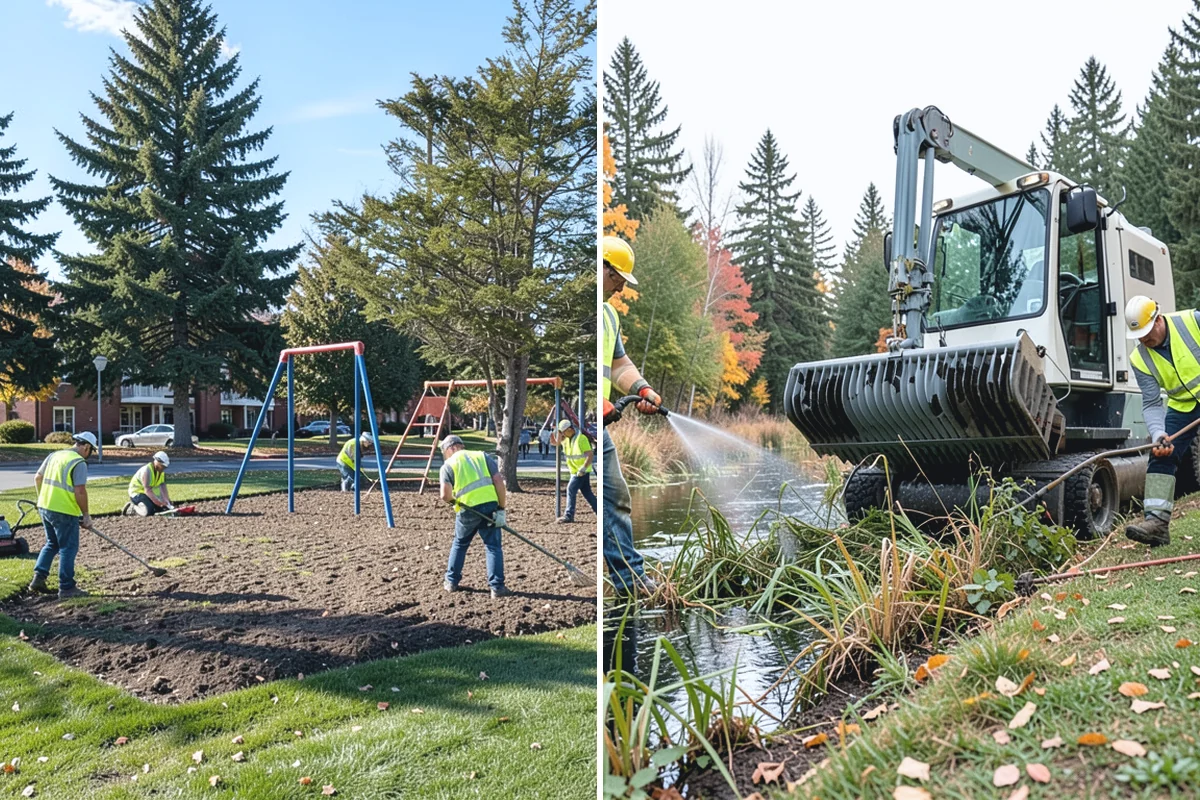 Leaf Collection in Des Moines, King County, WA - Set collection routes for the leaf season