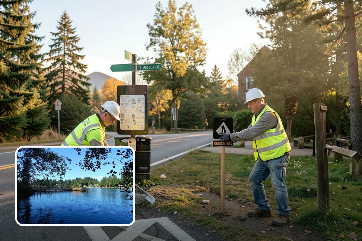 Leaf Collection in Federal Way, King County, WA - Clear gutters and catch basins