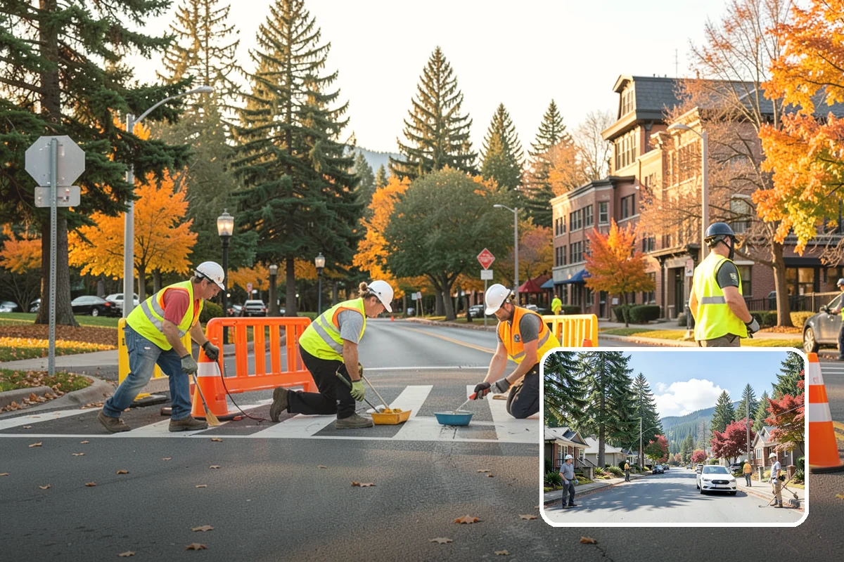 Leaf Collection in Hunts Point, King County, WA - Clear gutters and catch basins