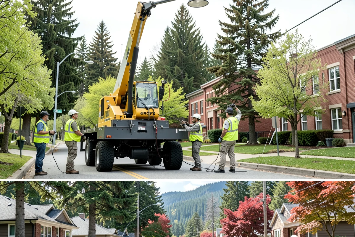 Leaf Collection in Hunts Point, King County, WA - This service runs through the fall leaf-drop window, typically October into December in Western Washington.