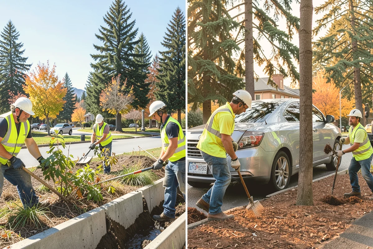 Leaf Collection in Index, Snohomish County, WA - Set collection routes for the leaf season