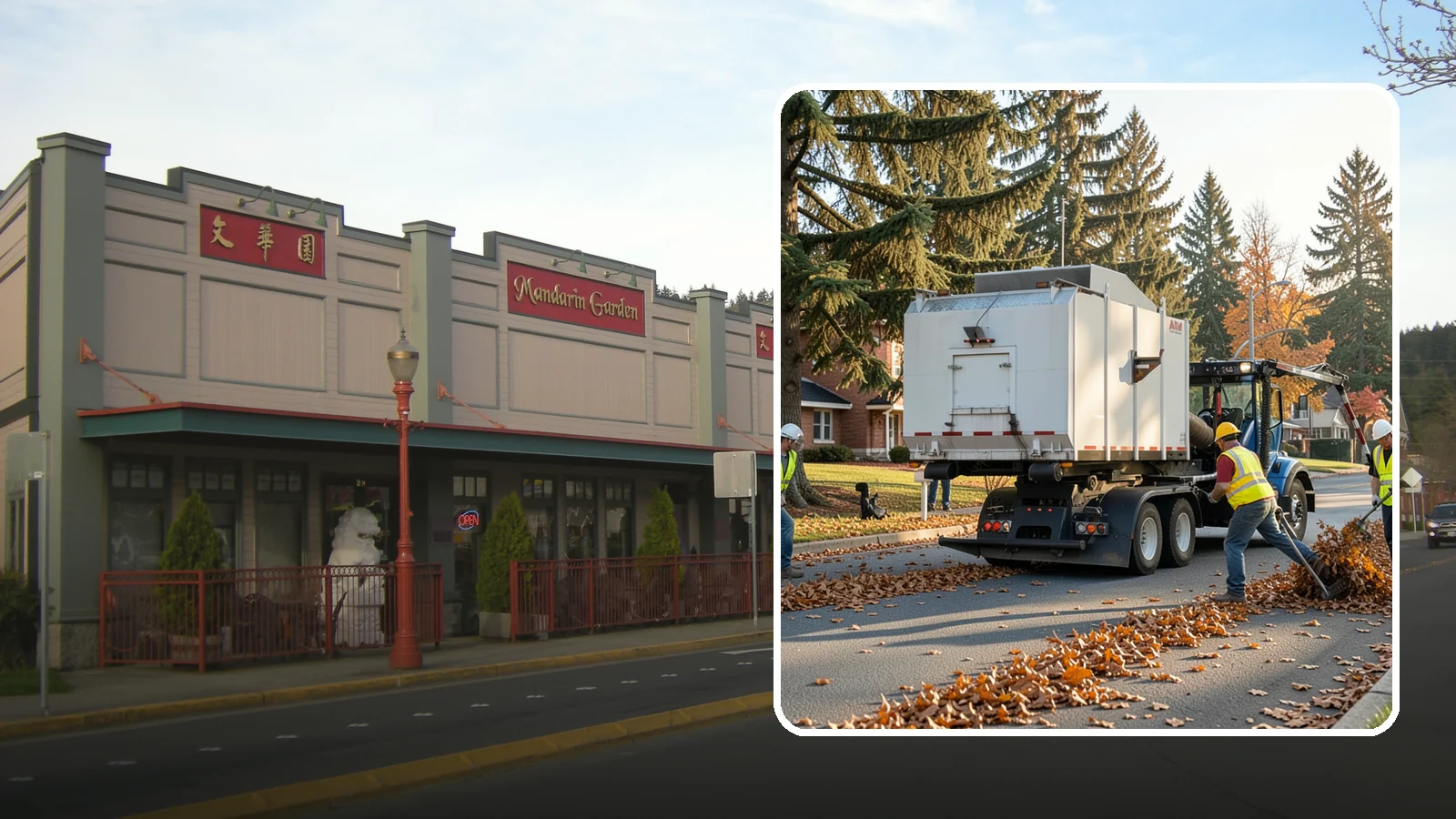 Leaf Collection in Issaquah, King County, WA - Seasonal collection and removal of fallen leaves from streets, gutters, and public grounds.