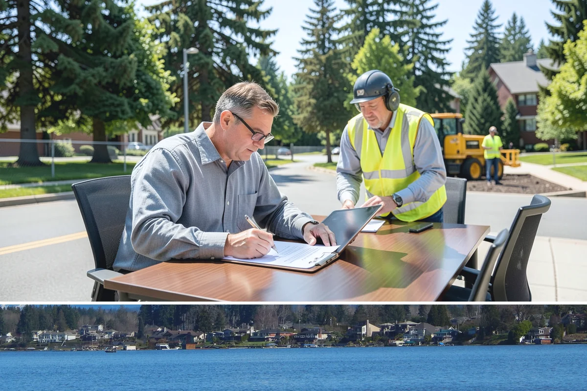 Leaf Collection in Lake Stevens, Snohomish County, WA - This service runs through the fall leaf-drop window, typically October into December in Western Washington.