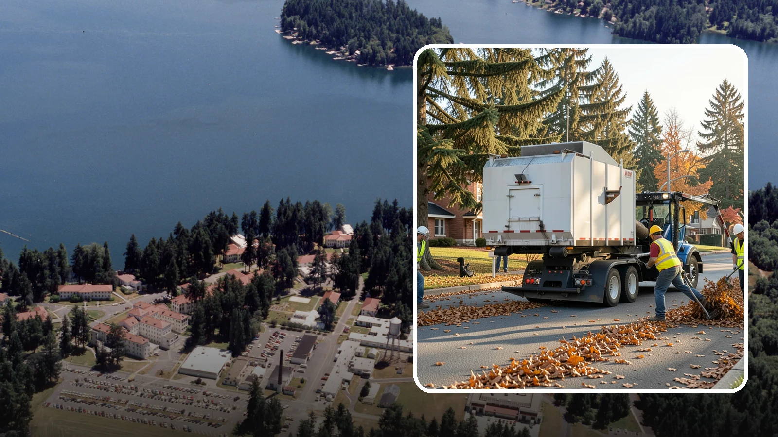 Leaf Collection in Lakewood, Pierce County, WA - Seasonal collection and removal of fallen leaves from streets, gutters, and public grounds.