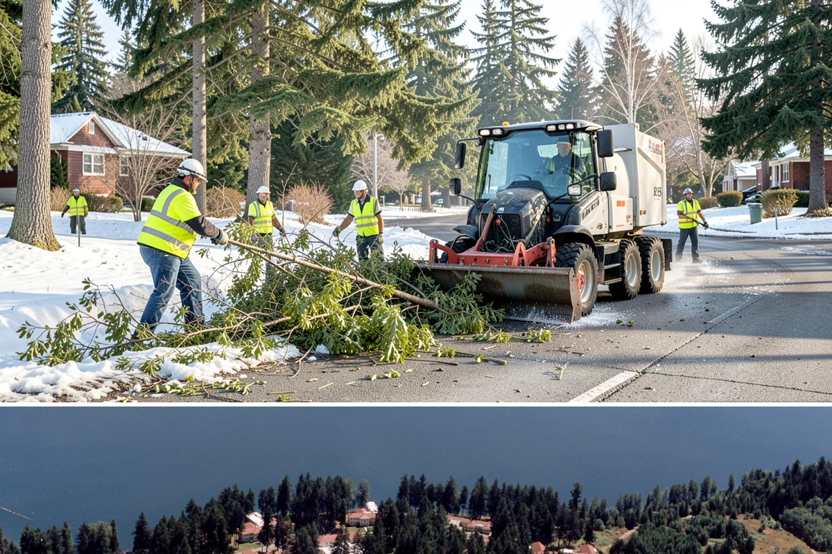 Leaf Collection in Lakewood, Pierce County, WA - This service runs through the fall leaf-drop window, typically October into December in Western Washington.