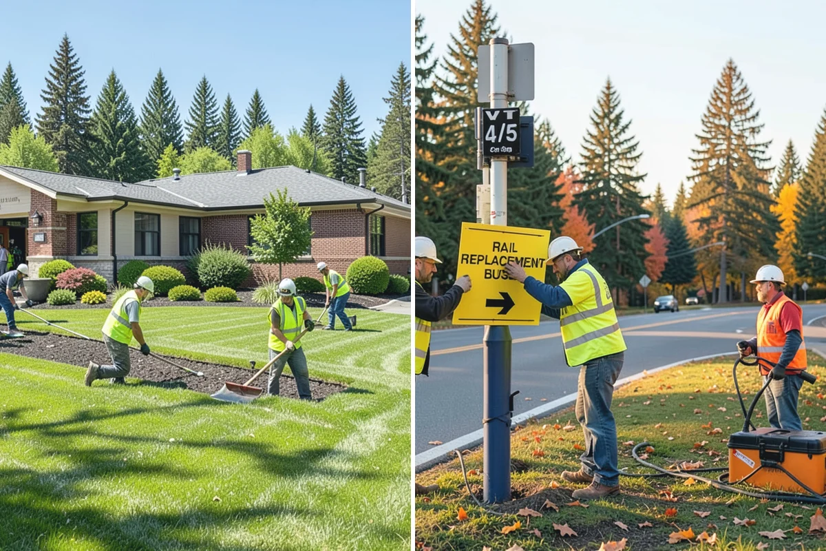 Leaf Collection in Medina, King County, WA - Set collection routes for the leaf season