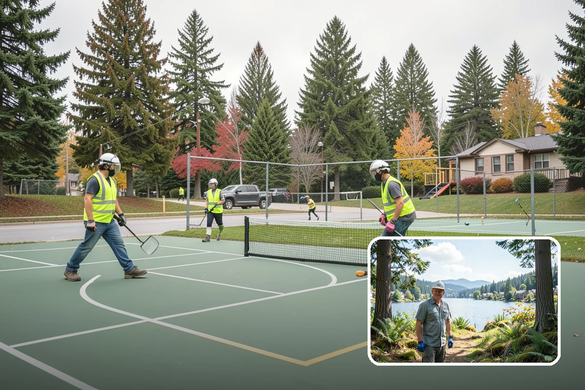 Leaf Collection in Milton, King County, WA - Clear gutters and catch basins