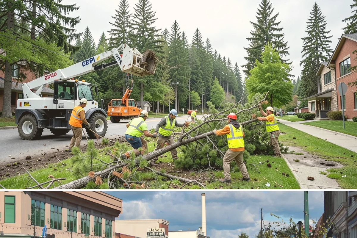 Leaf Collection in Monroe, Snohomish County, WA - This service runs through the fall leaf-drop window, typically October into December in Western Washington.