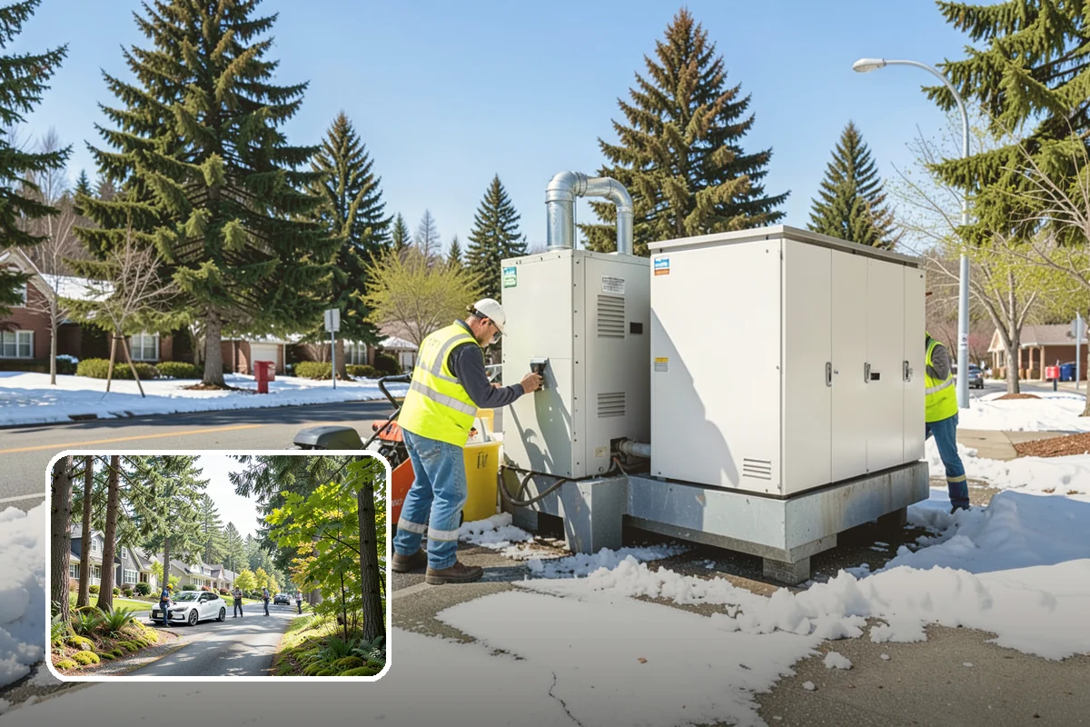 Leaf Collection in Normandy Park, King County, WA - Clear gutters and catch basins