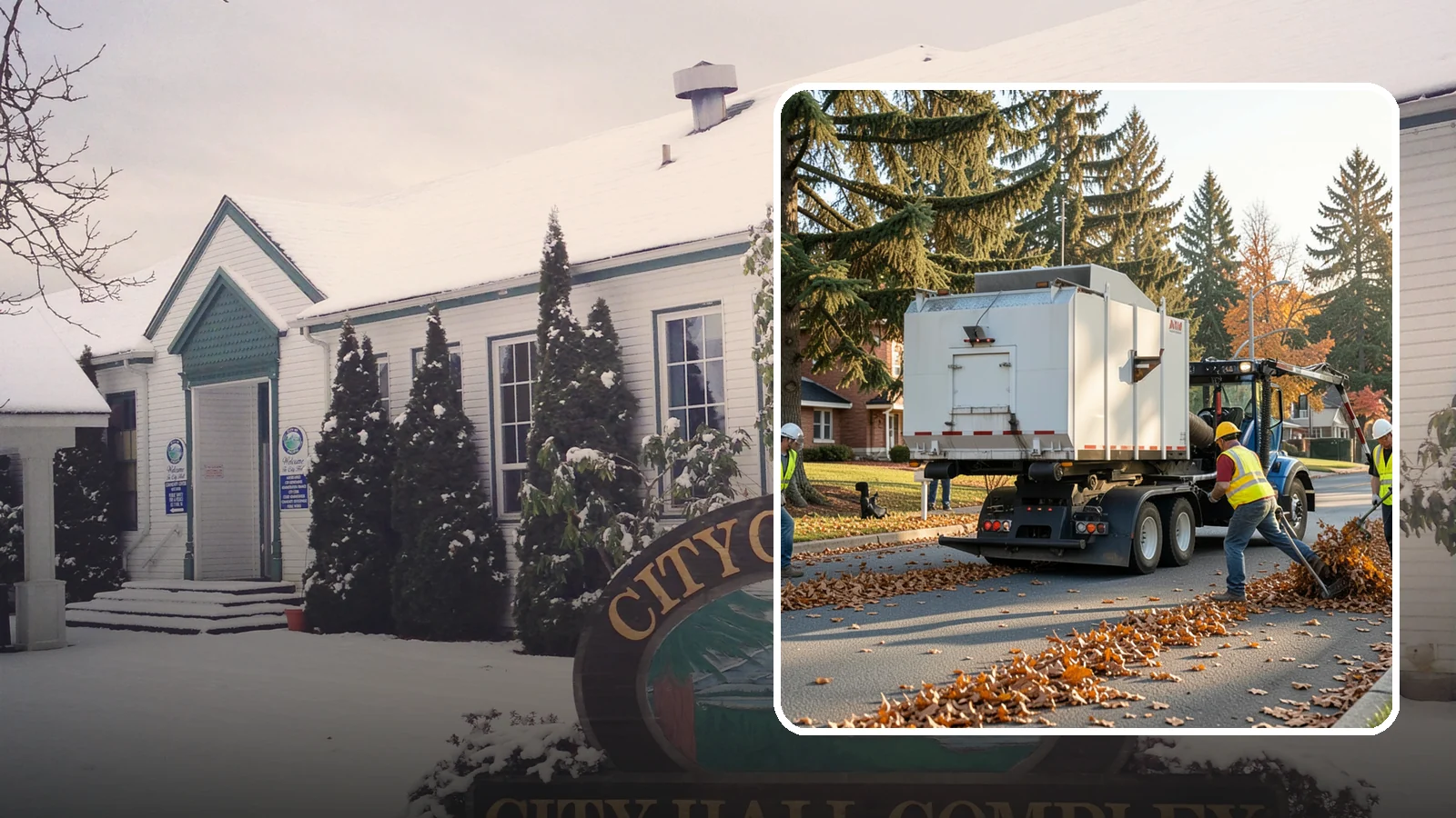 Leaf Collection in Pacific, King County, WA - Seasonal collection and removal of fallen leaves from streets, gutters, and public grounds.