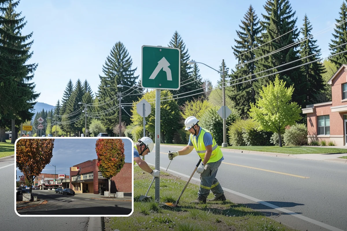 Leaf Collection in Puyallup, Pierce County, WA - Clear gutters and catch basins