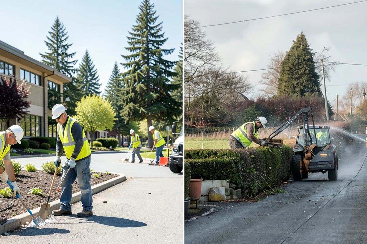 Leaf Collection in Puyallup, Pierce County, WA - Set collection routes for the leaf season