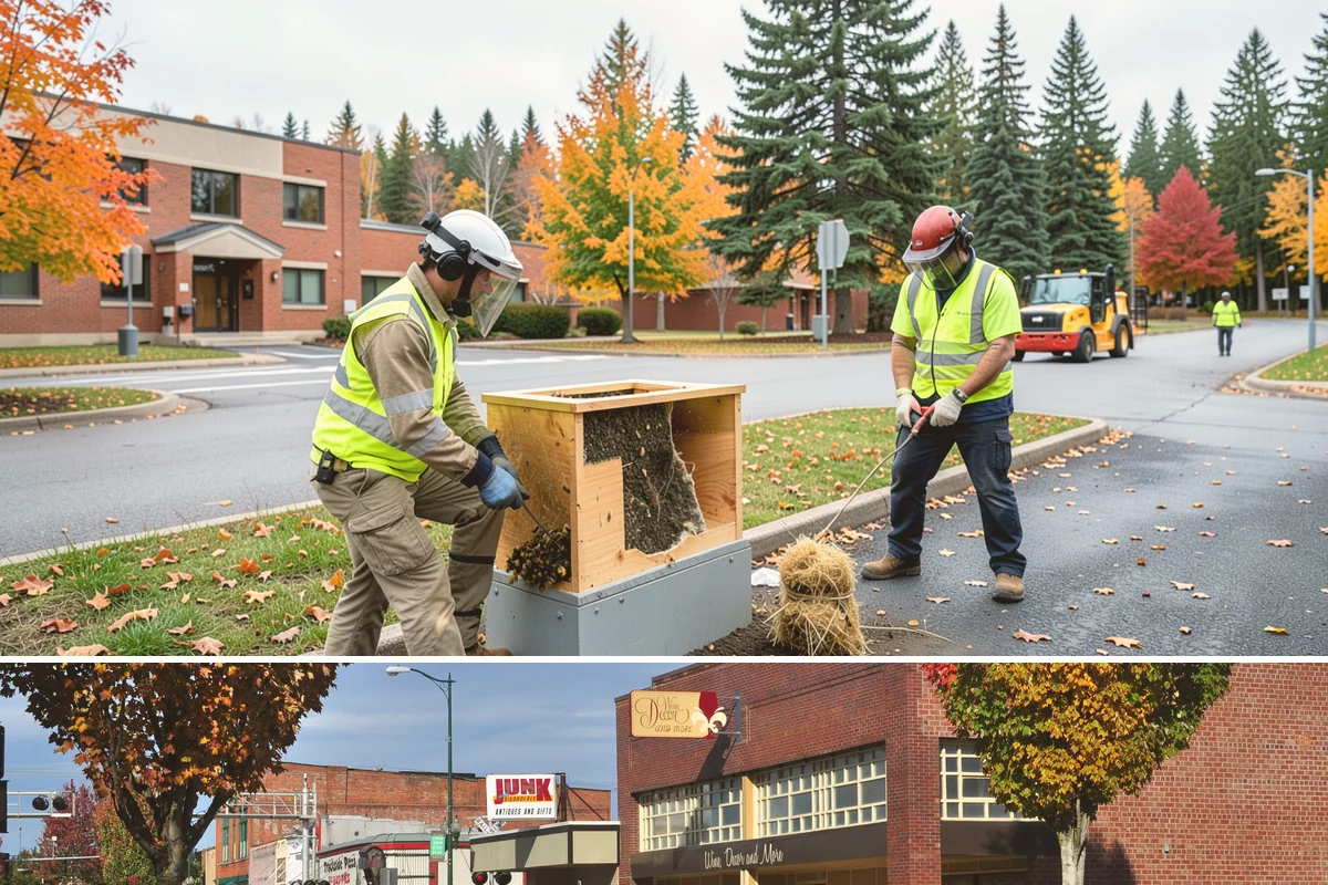 Leaf Collection in Puyallup, Pierce County, WA - This service runs through the fall leaf-drop window, typically October into December in Western Washington.