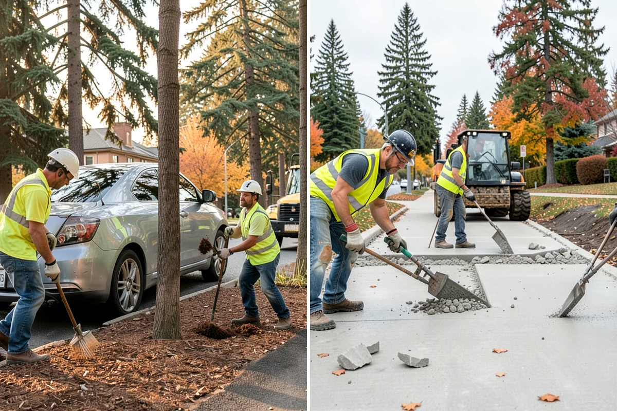 Leaf Collection in SeaTac, King County, WA - Set collection routes for the leaf season