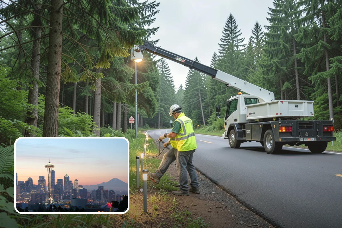 Leaf Collection in Seattle, King County, WA - Clear gutters and catch basins