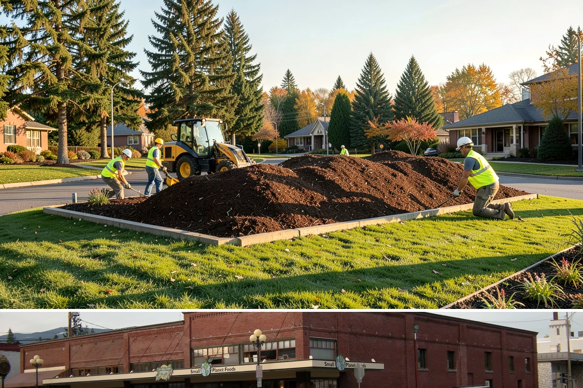 Leaf Collection in Sedro-Woolley, Skagit County, WA - This service runs through the fall leaf-drop window, typically October into December in Western Washington.