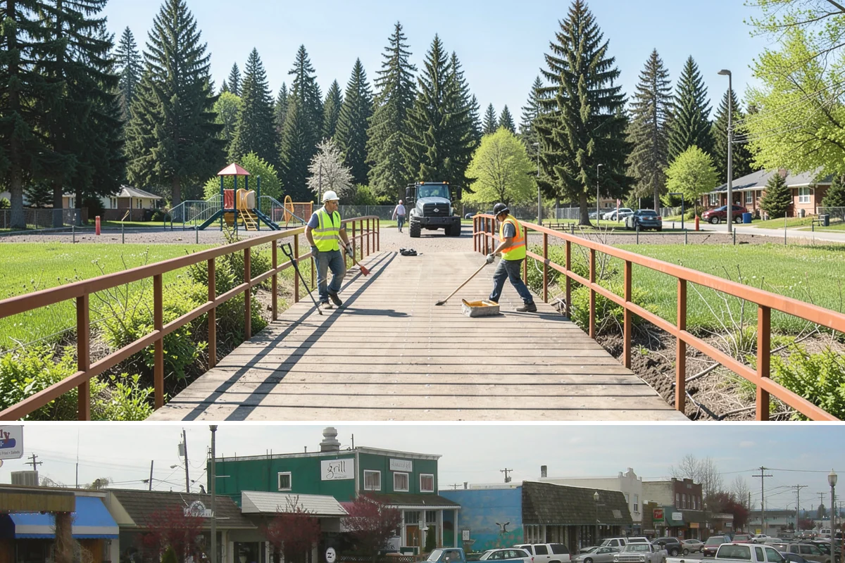 Leaf Collection in Stanwood, Snohomish County, WA - This service runs through the fall leaf-drop window, typically October into December in Western Washington.