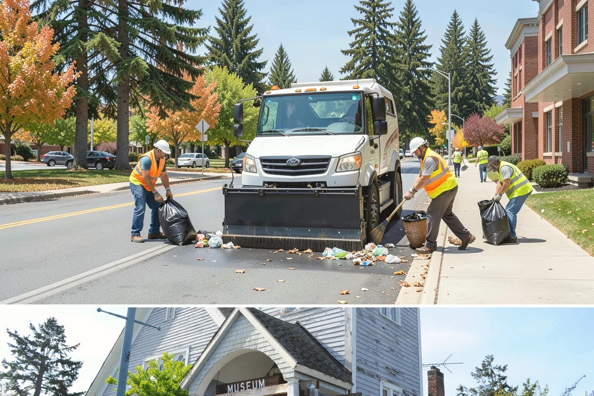 Leaf Collection in Steilacoom, Pierce County, WA - This service runs through the fall leaf-drop window, typically October into December in Western Washington.