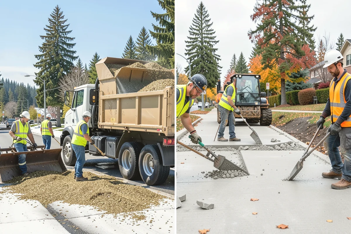 Leaf Removal Program in Anacortes, Skagit County, WA - Divide the jurisdiction into collection zones