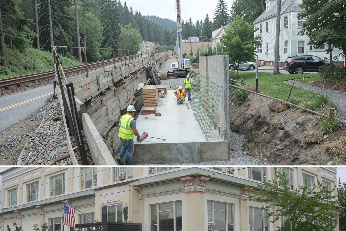 Leaf Removal Program in Anacortes, Skagit County, WA - The program is timed to the full autumn drop, with pass frequency peaking at the height of leaf fall.