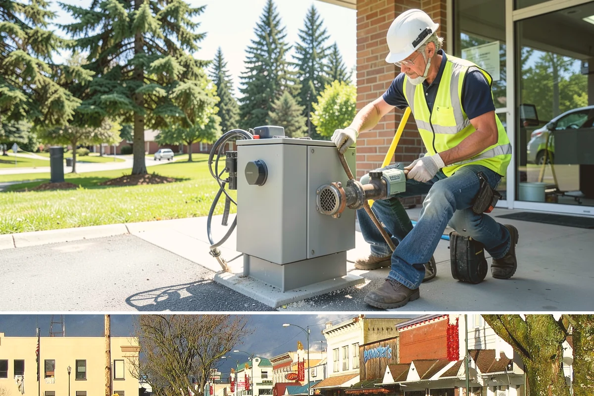 Leaf Removal Program in Arlington, Snohomish County, WA - The program is timed to the full autumn drop, with pass frequency peaking at the height of leaf fall.