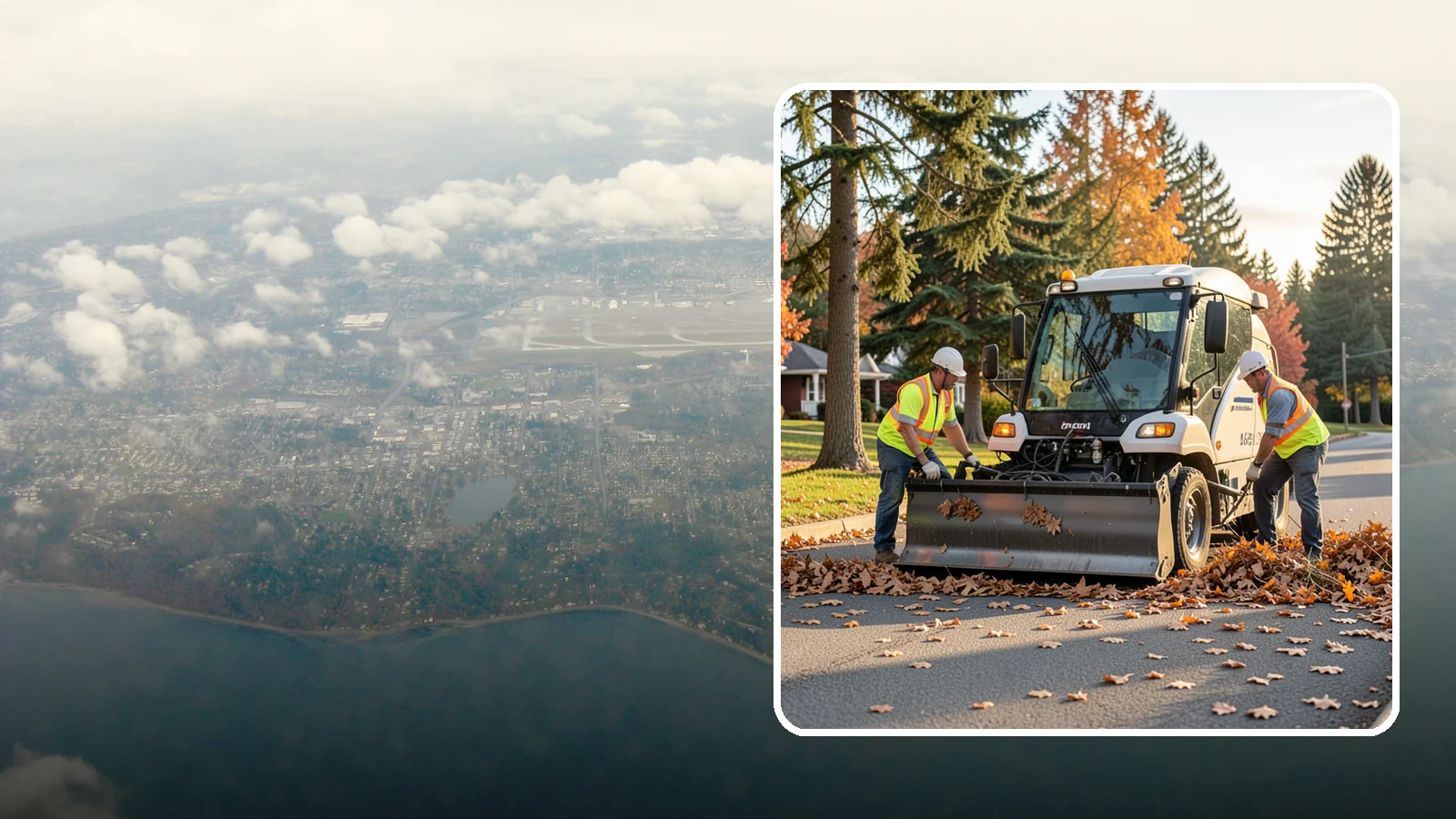 Leaf Removal Program in Burien, King County, WA - A managed seasonal program that schedules recurring leaf pickups across a jurisdiction.