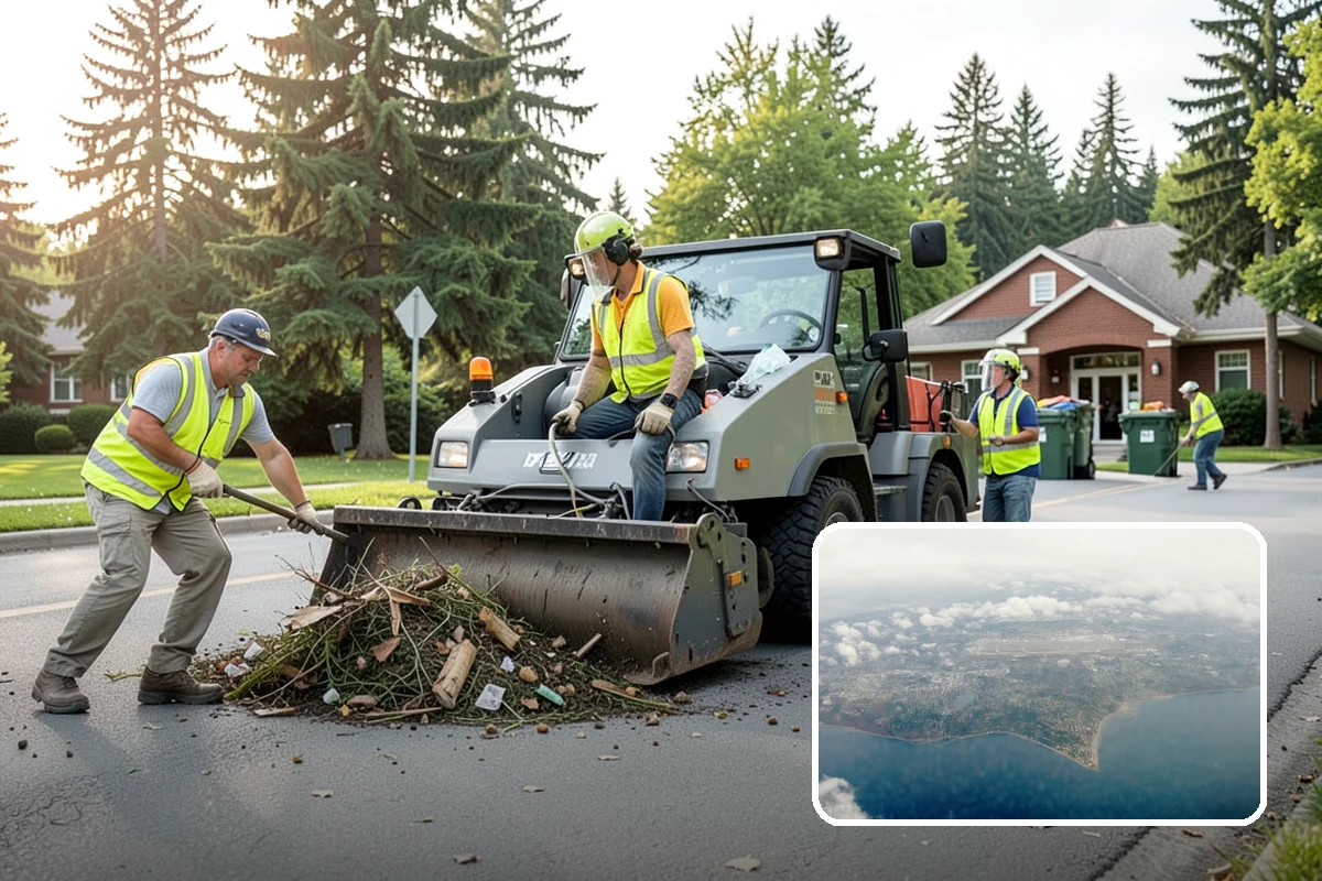 Leaf Removal Program in Burien, King County, WA - Published zone-based schedule