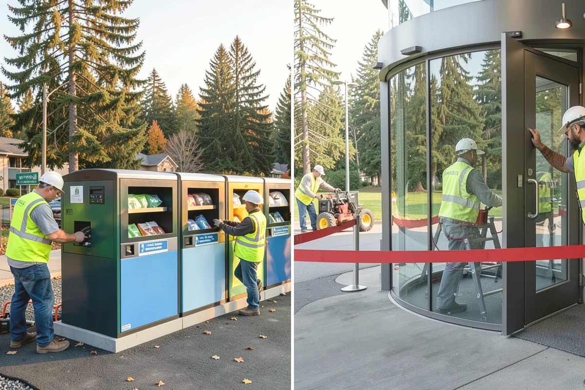 Leaf Removal Program in Burien, King County, WA - Divide the jurisdiction into collection zones