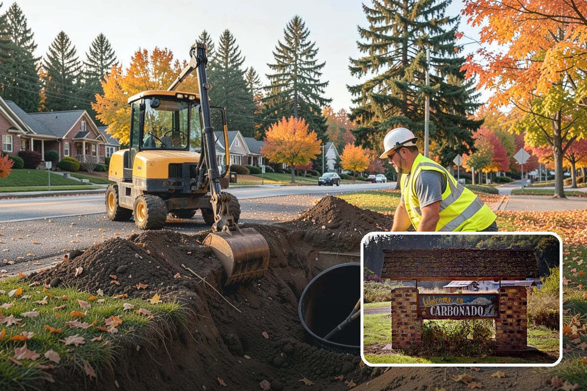 Leaf Removal Program in Carbonado, Pierce County, WA - Published zone-based schedule