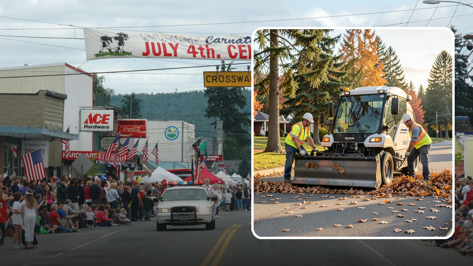 Leaf Removal Program in Carnation, King County, WA - A managed seasonal program that schedules recurring leaf pickups across a jurisdiction.