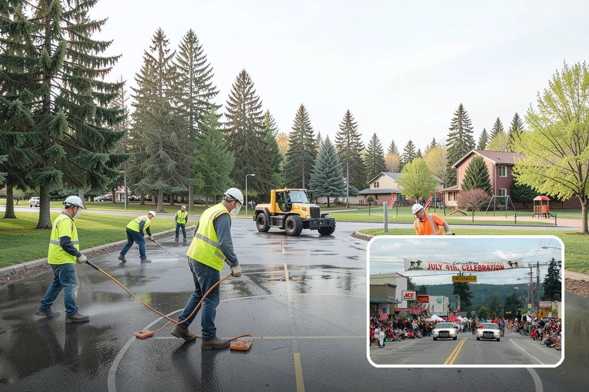 Leaf Removal Program in Carnation, King County, WA - Published zone-based schedule