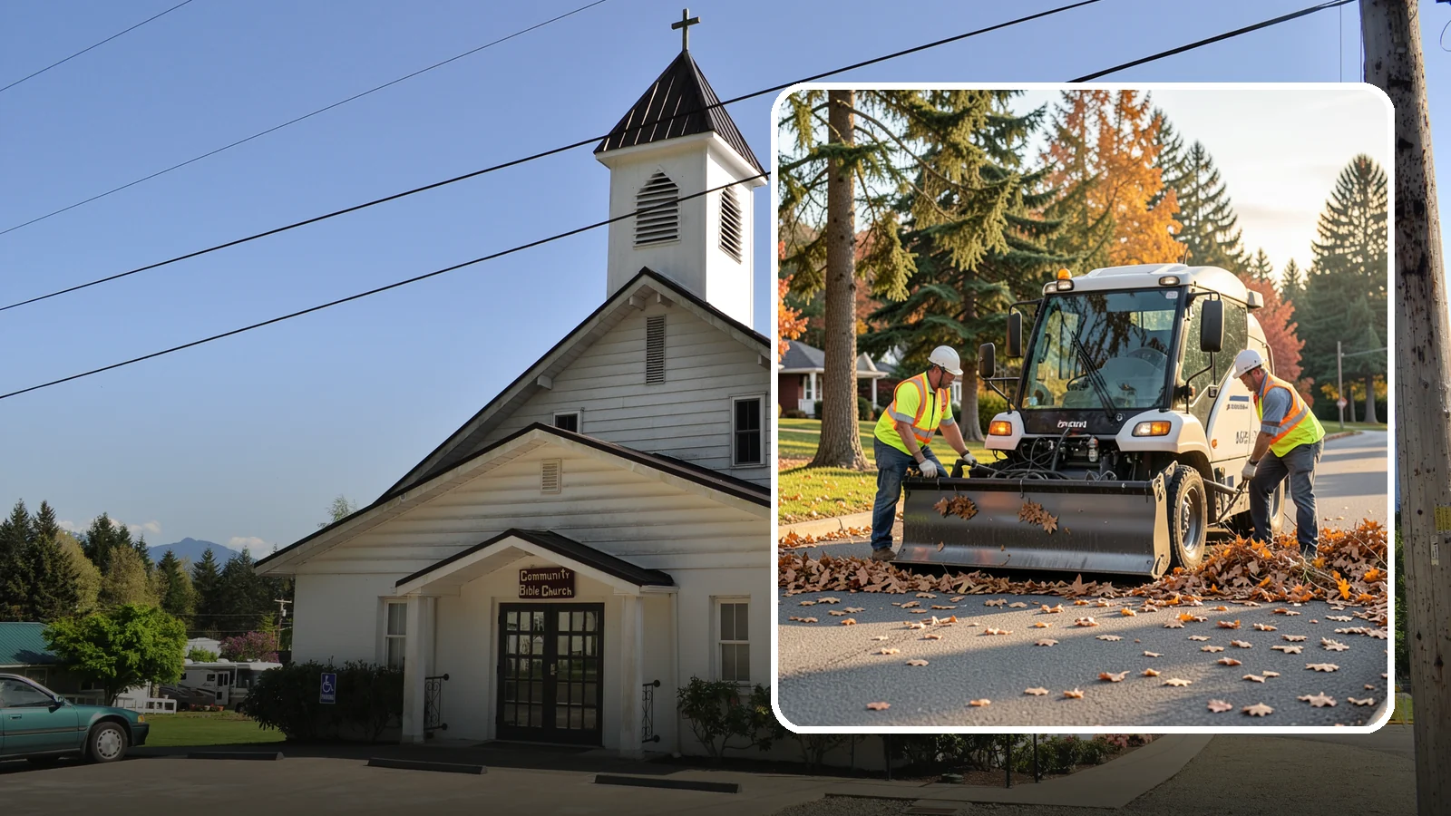 Leaf Removal Program in Concrete, Skagit County, WA - A managed seasonal program that schedules recurring leaf pickups across a jurisdiction.