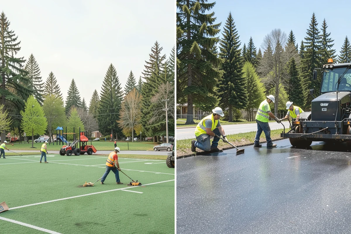 Leaf Removal Program in Covington, King County, WA - Divide the jurisdiction into collection zones
