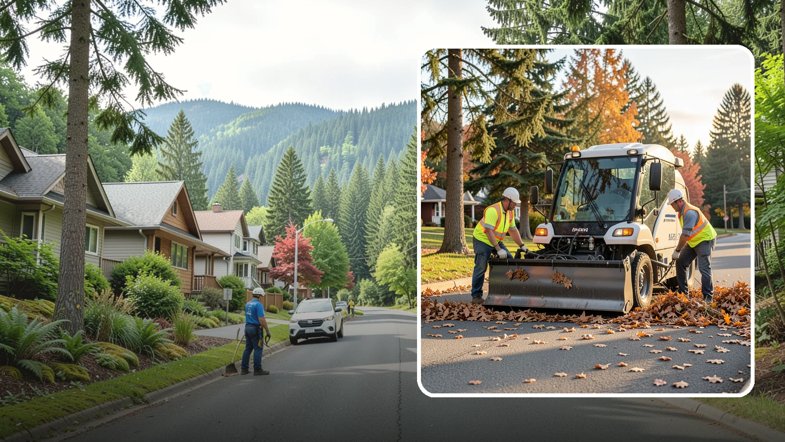 Leaf Removal Program in Darrington, Snohomish County, WA - A managed seasonal program that schedules recurring leaf pickups across a jurisdiction.